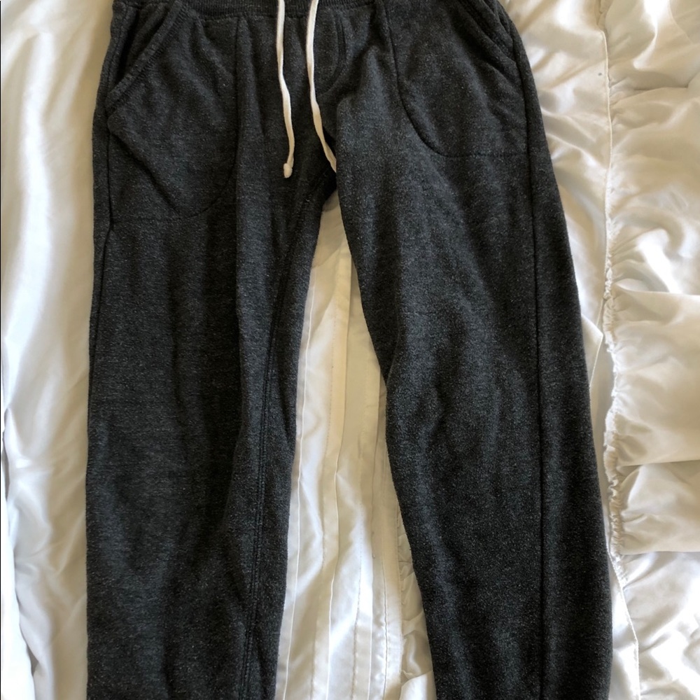 grey joggers